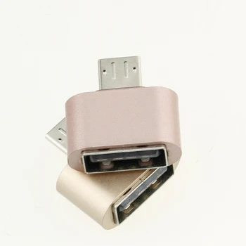 10vnt/daug aukštos kokybės USB Į USB OTG Adapterio 2.0 Konverteris Tablet Pc 