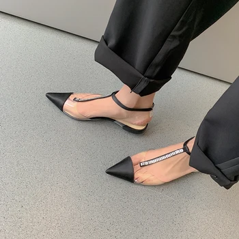 2020 naujas atvyksta moterų sandalai vientisų spalvų natūralios odos avalynė sagtis vasaros laisvalaikio bateliai ponios sandalai