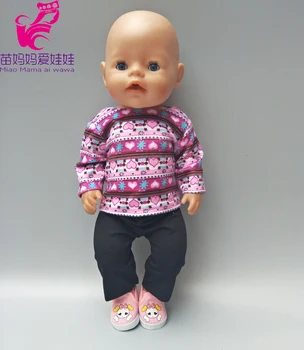 43CM baby doll batai atsitiktinis 7CM sporto bateliai 18 colių mergina lėlės