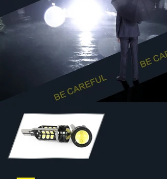 Atsarginė lemputė Mazda CX4 Atbulinės eigos šviesos diodų (LED) E-ruožtu padėti lempos CX-4 priekinis žibintas pakeitimo T15 5300K 9W