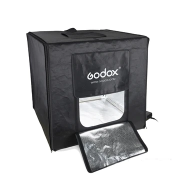 Godox LSD60 60*60cm 40W LED Foto Studija Softbox Šviesos Palapinėje SoftBox +AC Adapteris +PVC Sluoksnių Telefono DSLR Fotografavimo Produktas