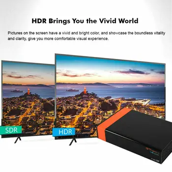 GTMEDIA V8 NOVA Palydovinės TV Imtuvas: DVB-S2 Full HD 1080P H. 265 Built-in WIFI