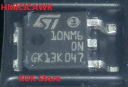 HMICICAWK Original NAUJAS 10NM60N 10NM6 0N STD10NM60N STD10NM60 DPAK 50PCS/DAUG
