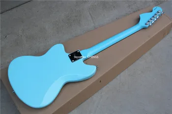 Kinijos gamykloje, didmeninė prekyba, naujos elektrinės gitaros klasikinis mėlynos įstaiga, nemokamas pristatymas
