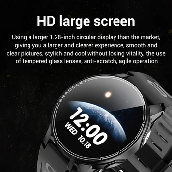 LIGE 2020 Naujas Pilnas touch Smart Watch Vyrų, Moterų Sporto smart laikrodžiai IP68 Vandeniui Širdies ritmo Monitorius Fitness Tracker Smartwatch