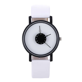 Moterų Oda Žiūrėti Mados atsitiktinis Ponios Laikrodžiai Asmenybės Kvarcas Prekės ženklo Laikrodį Horloges Vrouwen Montre Femme