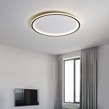 Šiuolaikinių LED Ultra-plonas Lubų Šviesos Minimalizmas Namo Koridorius, Miegamasis Plafond Lempos Kambarį Dekoro Lubų Šviestuvai